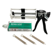 Caulking gun and Rema GOO cartridge for conveyor belt repair in Belt Repair Kit