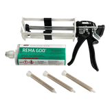 Caulking gun and Rema GOO cartridge for conveyor belt repair in Belt Repair Kit