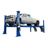 Blue Rotary 16K 4-Post Alignment Lift with Open Front for vehicle service