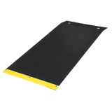 Black and yellow rubber mat with textured grip for Rotary FC5825 Drive Thru Ramp Kit