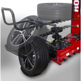 Rotary R1250 leverless tire changer with assist arm for efficient R1200 changing