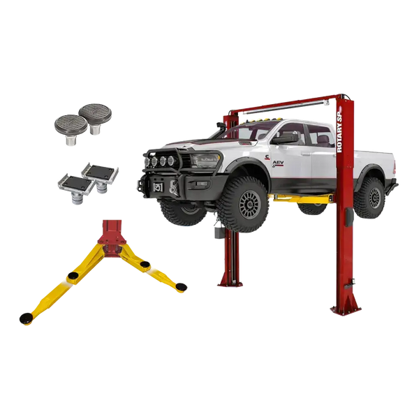 Rotary SPO12-AV 12k 2-Post Lift 5in Stack Adapters – All Tire Supply