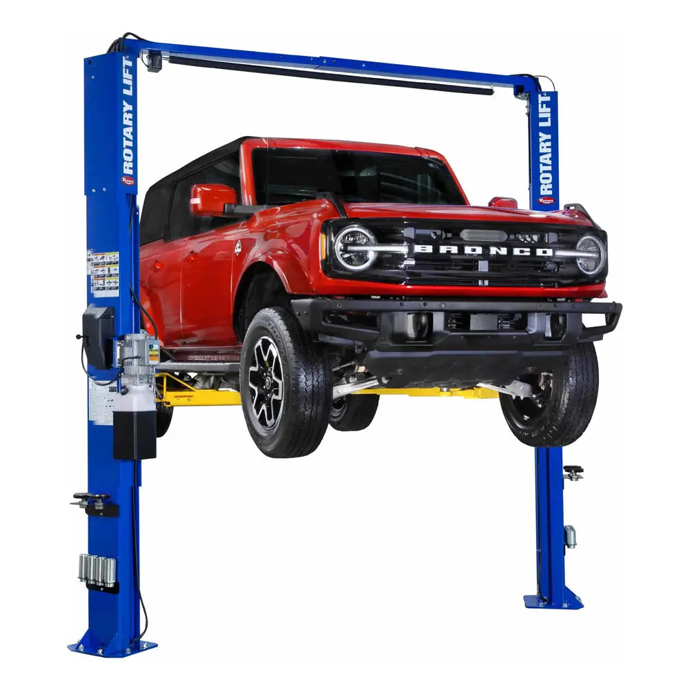 Rotary SPOA10-AV 10K Two-Post Asymmetrical Lift with AV – All Tire