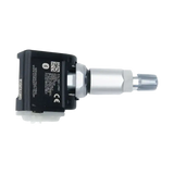 Black and silver BLE TPMS sensor for trailer tires from Schrader 29501 AirCheck kit