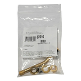 Schrader 57010 heavy-duty TPMS valve stem with clamp-in 31° bend