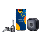 Tire pressure monitoring system components from Schrader AirCheck BLE TPMS Retrofit Kit