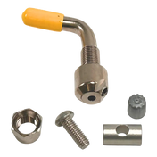 Schrader TPMS service kit SB-20054 with stainless steel faucet yellow handle