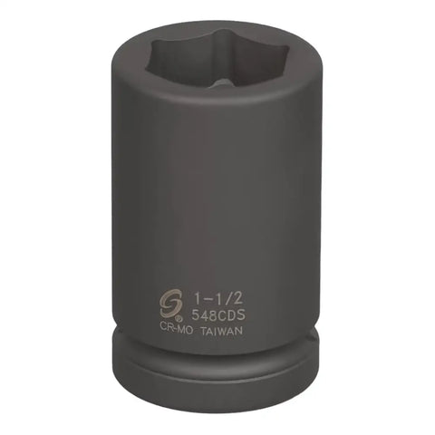 Sunex 1 Dr SAE Semi-Deep Socket 1-1/2 (6pt) - 548CDS -
