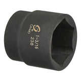 Sunex 1/2 Dr. 6 Pt. SAE Standard Impact Socket 1-3/16 (SAE)