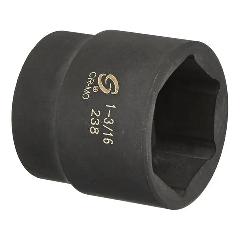 Sunex 1/2 Dr. 6 Pt. SAE Standard Impact Socket 1-3/16 (SAE)