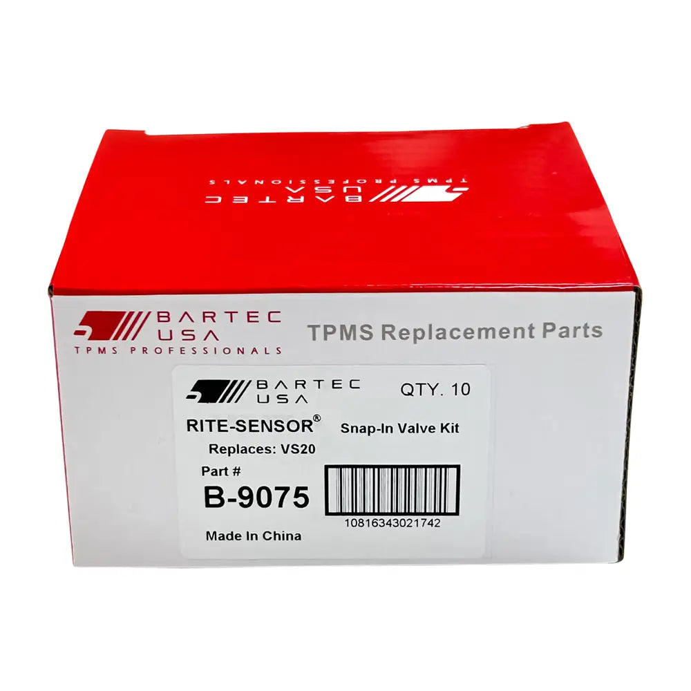 Bartec B-9073 TPMS Snap-in Valve Service Kit (VS-950 20018) - All