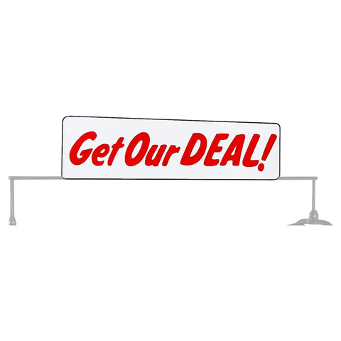 AA Get Our Deal Sign for 71-110 71-112 Tire Rack White