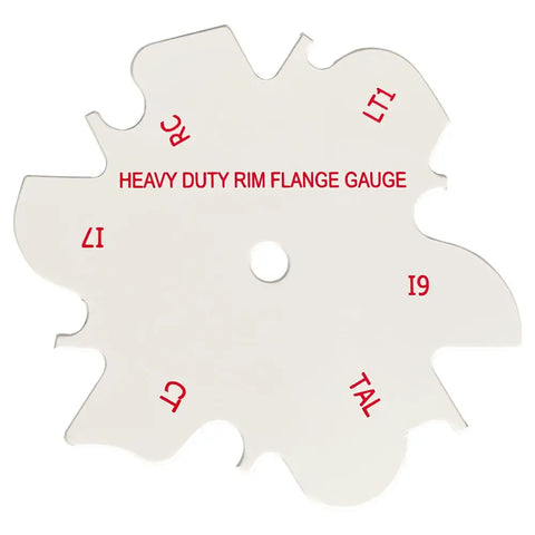 AA Truck Plastic Rim Gauge (Ea.) - Wheel Weight Tools