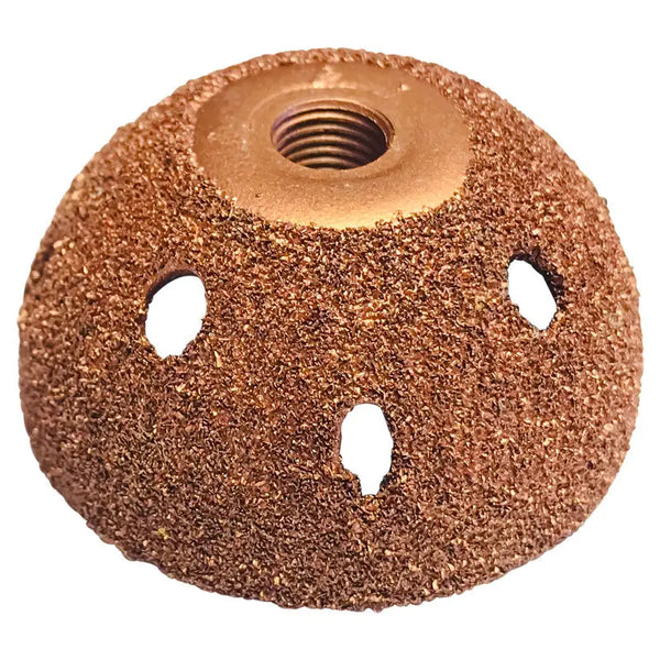 AA Vented Contour Cup Rasps with Nut - 3/8 AH (Ea – All Tire Supply