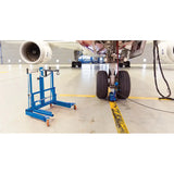 AC WTA500AP Aircraft Hydraulic Wheel Trolley 1100 lbs - Tire