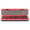 AFF 1/2" Dr Metric Deep Impact Socket Set (6 pt, 12 Pcs) [Clearance]