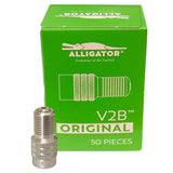 Alligator V2B Gator Double Seal Tire Valve Caps - 50/Box -