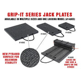 AME 14500 Grip-It Series Jack Plate (12 x 12) - Cribbing
