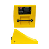 AME Yellow Poly. Wheel Chock w/ Handle for 47-165 - 110 -