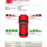 Bartec Tire Pressure/Tread Depth Gauge Kit - TPG200-KIT -