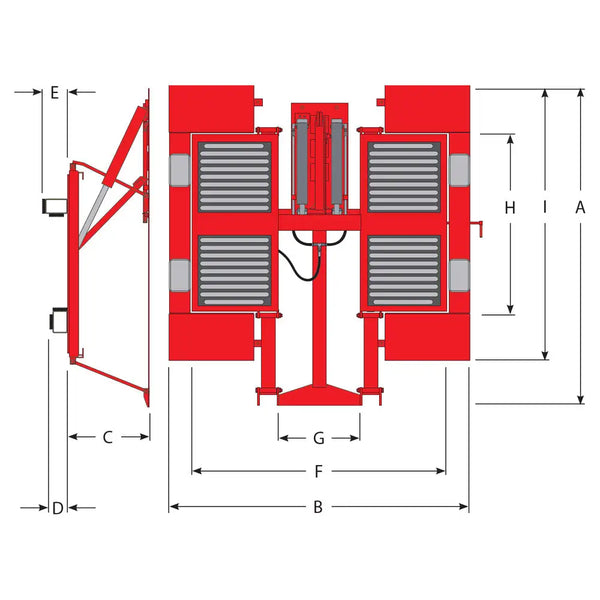 Challenger SRM10 10K Low-Rise Lift for Brake and Tire Service – All ...
