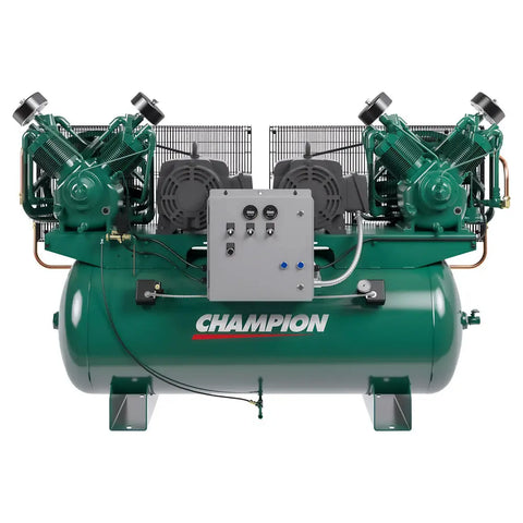 Champion 10HP Duplex R-Series Air Compressor Model 240 Gal -