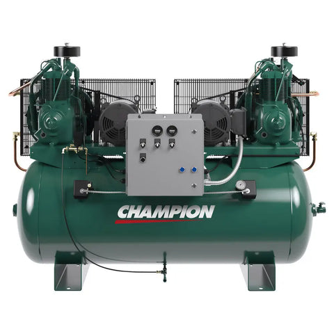 Champion 5HP Duplex R-Series Air Compressor 240 Gal -