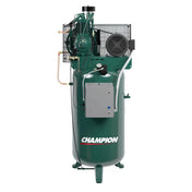 Champion 7.5HP R-Series Vert. Air Compressor 120Gal R30 Pump