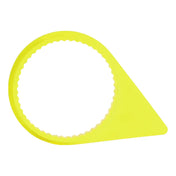 Checkpoint 33mm Medium Arrow Wheel Nut Indicator Yellow