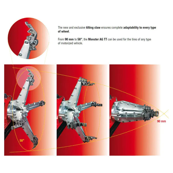 Monster AGTT HeavyDuty Tire Changer All Tire Supply