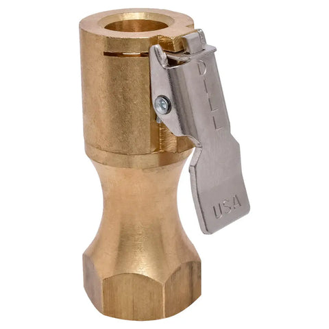 Dill 1/4 Large Bore FNPT Euro Clip-On Chuck (Closed) -