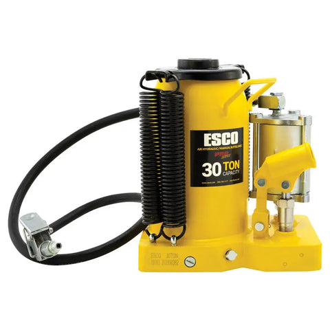 Esco 10383 Pro Series 30 Ton Air Hydraulic Bottle Jack -
