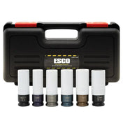 Esco 1/2 Drive Non-Marring Lug Nut Socket Set for Mercedes