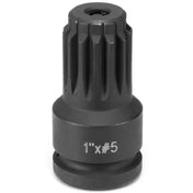 GP 1 Drive Adapters - Lock Button / 1x #5 - Impact Socket
