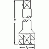 Impact Socket - GP 1 Inch Drive Extension