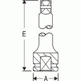 Impact Socket - GP 1 Inch Drive Extension