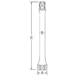 GP 1 Drive Individual Torque Extension (475 ft/lb) - Impact