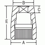 Impact Socket - GP Square Socket