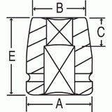 Impact Socket - GP Standard Square Socket