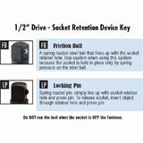 Impact Socket - GP 1/2 In X 1/2 In Drive Univeral Joint