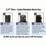 GP #5 Spline Drive Adapters - Impact Socket