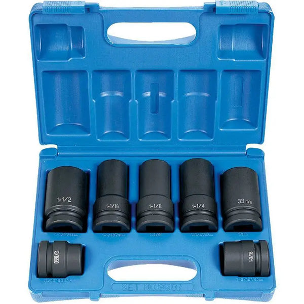 GP 7 Piece 1 in Sq Drive Impact Truck Wheel Socket Sets All Tire Supply