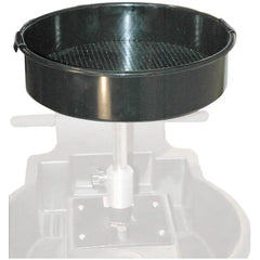 JohnDow 16 in Deep-Drawn Offset Steel Funnel w/ Expanded Screen