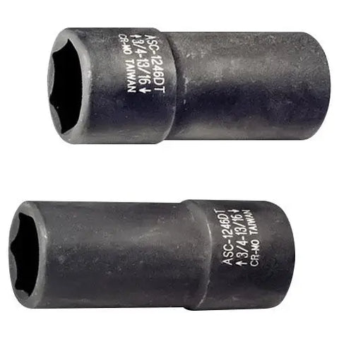 Ken-Tool 1/2 Dr. Thin-walled Deep Flip Socket (Ea) - 3/4 /