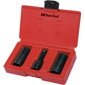 Impact Socket - Ken-Tool 3-Piece Lug And Lock Flip Socket Set