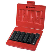 Impact Socket - Ken-Tool 6 Piece Double-Duty Flip Socket Set