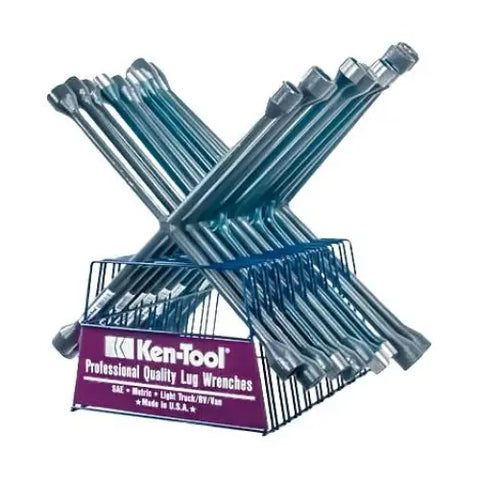 Ken-Tool 35648 4-Way Lug Wrench Set (10 pcs) - Tire Changing