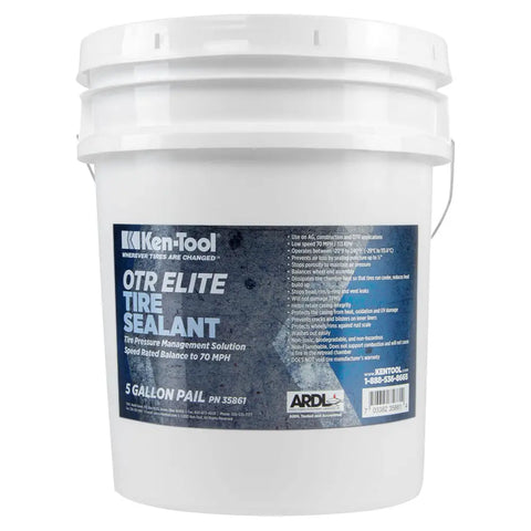 Ken-Tool 35861 5 Gal OTR Elite Tire Sealant (5 Gal) - Tire