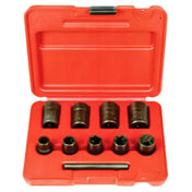 Ken-Tool 3/8 Dr. Twist Socket Set w/ Punch/Case (9 pcs) -