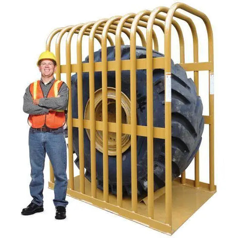 Tire Changing Tools - Ken-Tool T111 10 Bar Earthmover Tire Inflation Cage